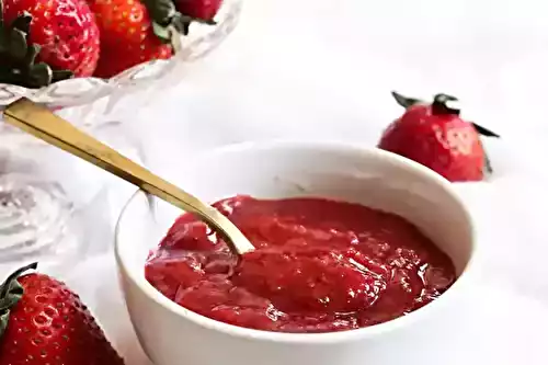 Compote de Fraises : Un Dessert Sain