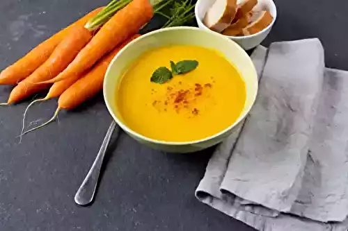 Soupe aux Carottes à la Crème : Pour une Soirée Confort