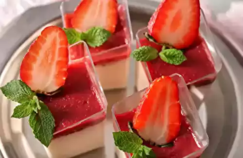 Panna Cotta Fraise Maison : Un Dessert Élégant et Facile à Réussir