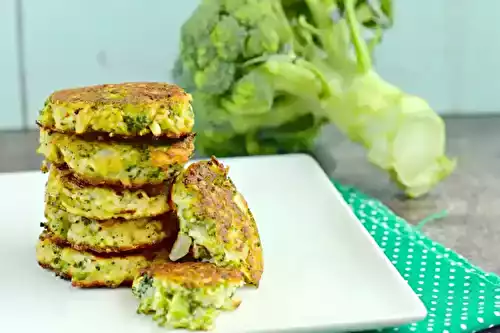 Beignets de brocolis au parmesan