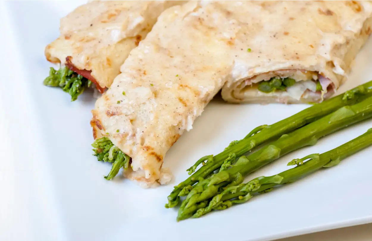 Crêpes aux asperges : une recette savoureuse et raffinée