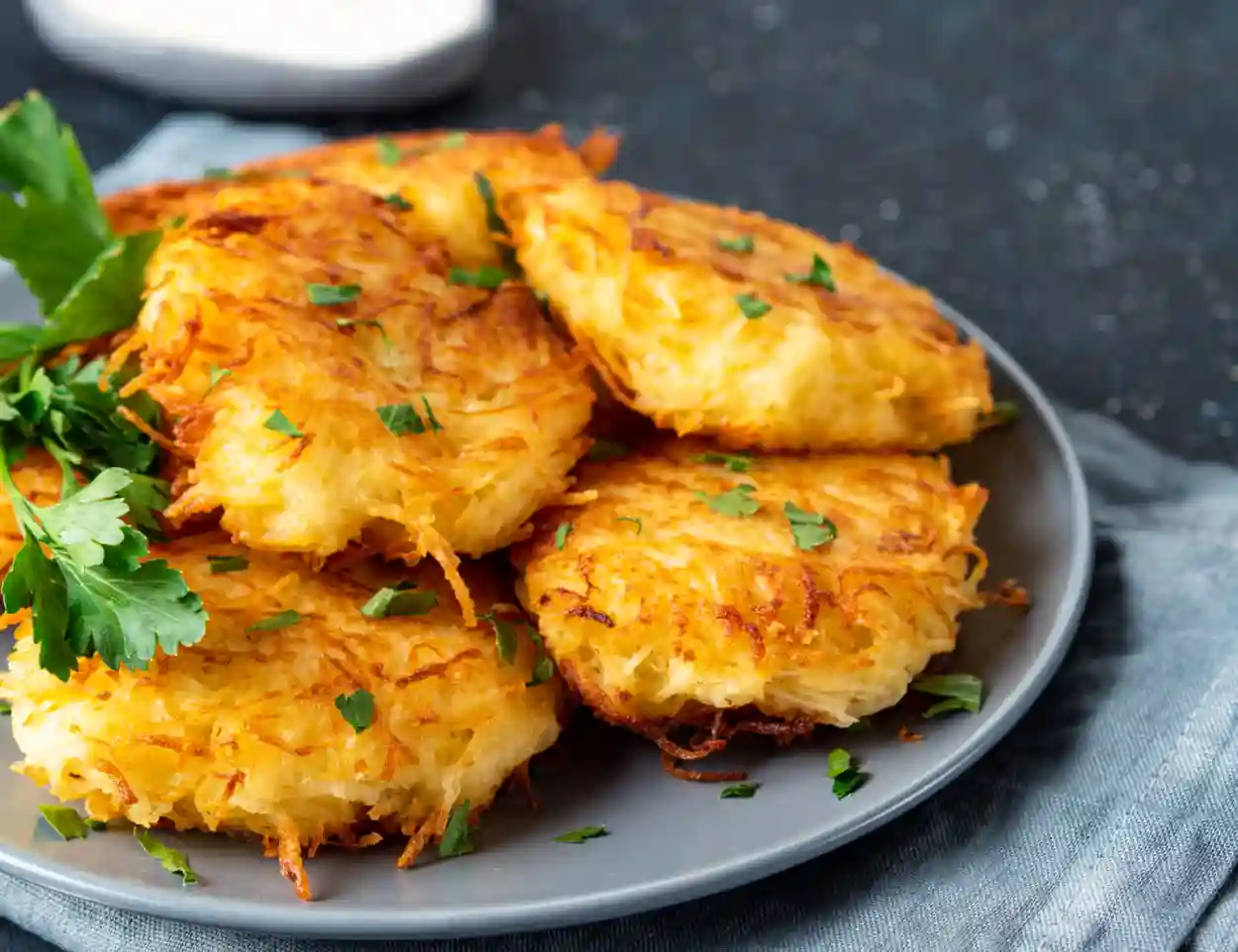 Galettes de pommes de terre alsaciennes (Grumbeerekiechle)