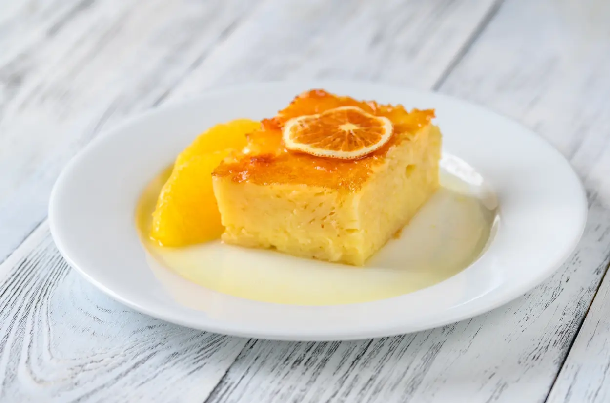 Gâteau grec à l'orange - Portokalopita