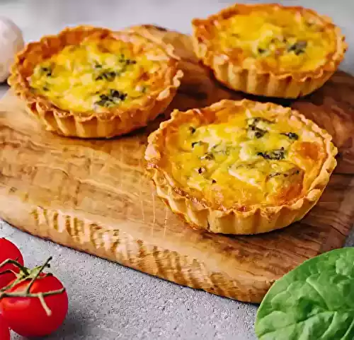 Mini quiches maison