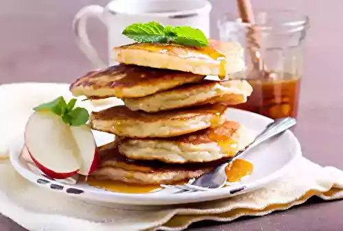 Pancakes aux pommes moelleux