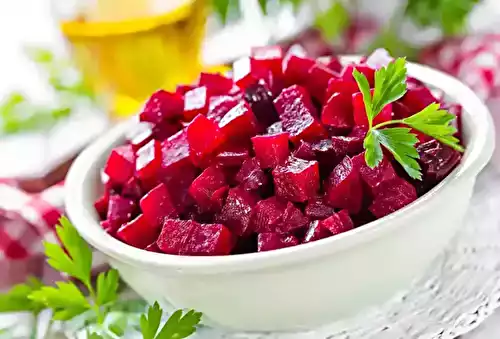 Salade de betteraves maison