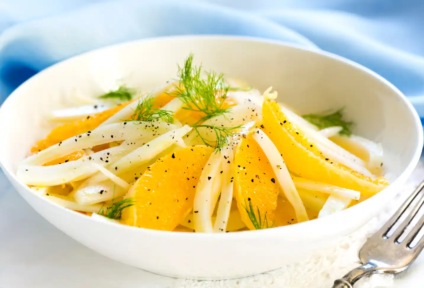 Salade de fenouil et orange – Fraîcheur méditerranéenne