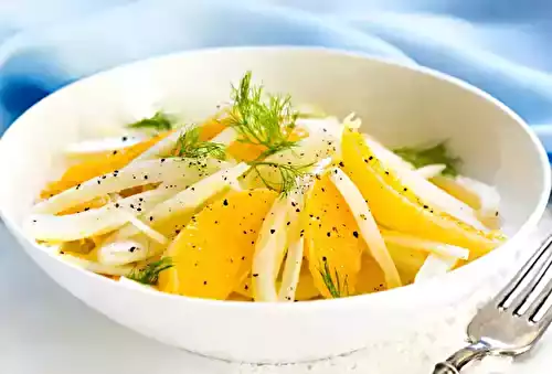 Salade de fenouil et orange – Fraîcheur méditerranéenne