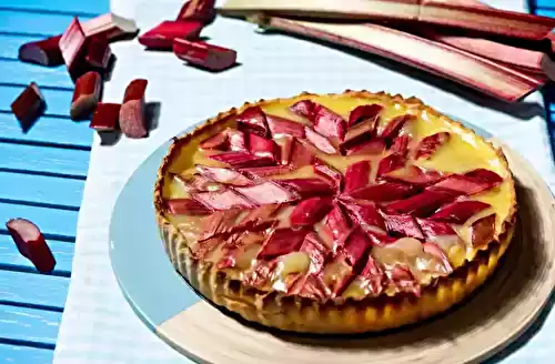 Tarte à la Rhubarbe Traditionnelle : Recette Authentique