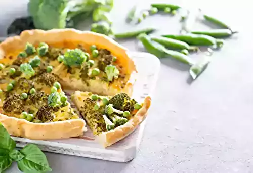 Tarte aux brocolis maison