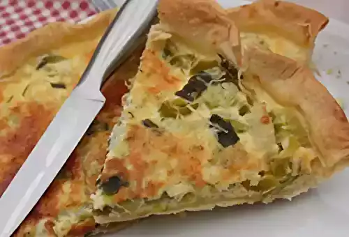 Tarte aux poireaux à la pâte feuilletée – Un classique de saison qui fait toujours l’unanimité à table