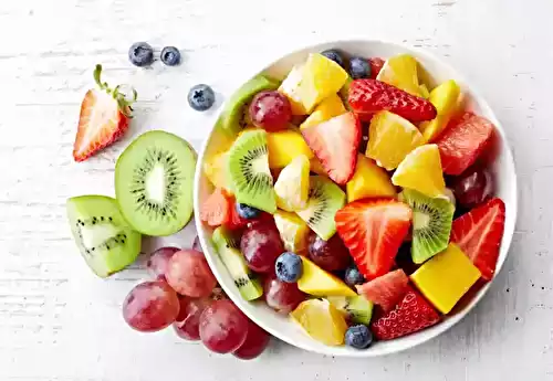Top 10 des fruits à faible IG indice glycémique
