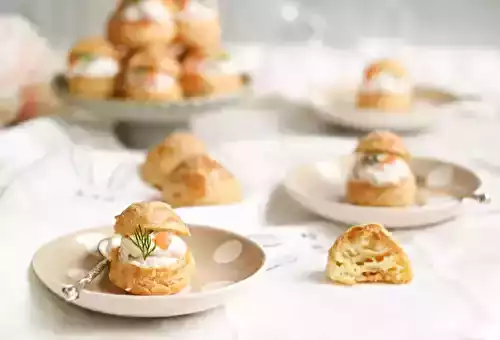 Gougères farcies au fromage : Une bouchée de bonheur