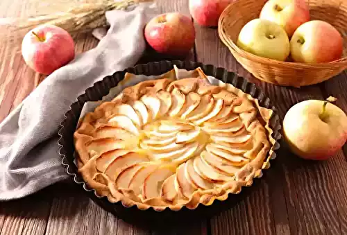 Tarte aux pommes traditionnelle : recette maison pas à pas