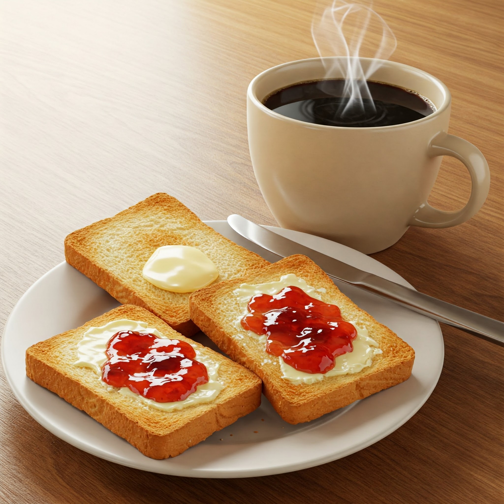 Pourquoi éviter de manger du pain de mie et des biscottes le matin
