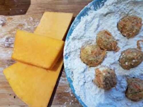 Boulettes à la citrouille Vegan