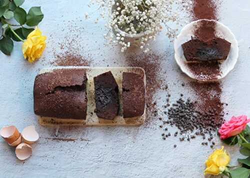 Cake 100% chocolat - Recettes d'une Crétoise