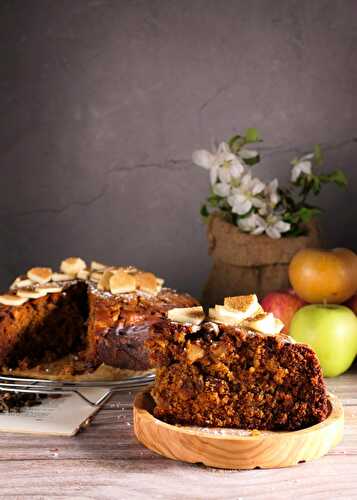 Cake aux pommes à l'huile d'olive