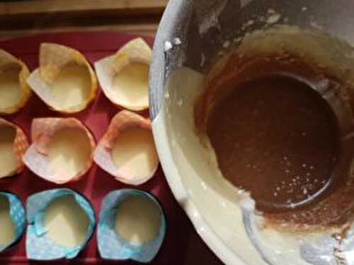 Muffins au yaourt grec, à l’huile d’olive et à la caroube crétoise