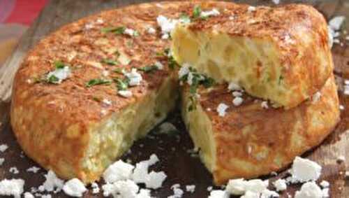 Omelette crétois – Omeleta - Recettes d'une Crétoise