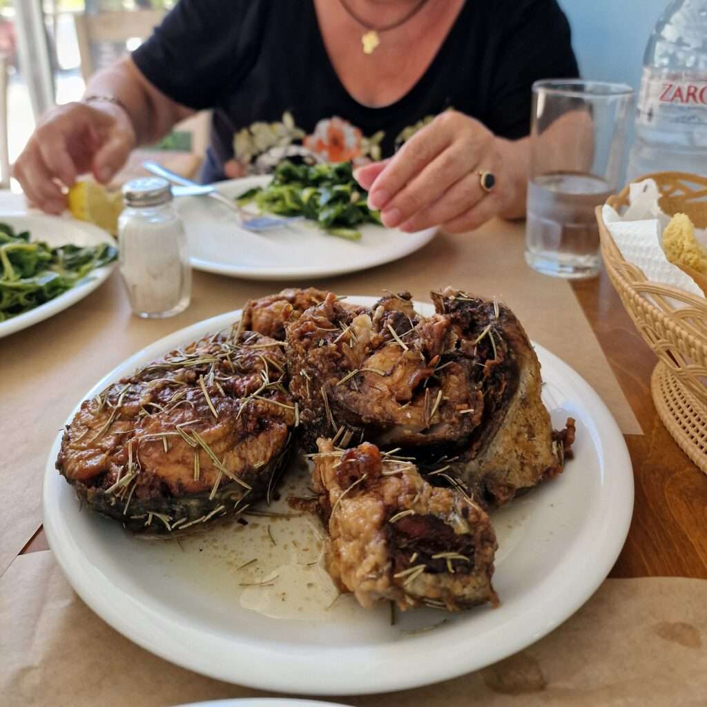 Palamida « bonite » ou thon mariné avec vinaigre et romarin façon savore « savoro »