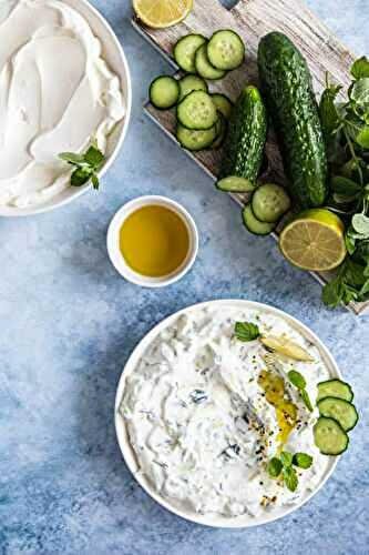 Tzatziki maison : la vraie recette crétoise de Maria