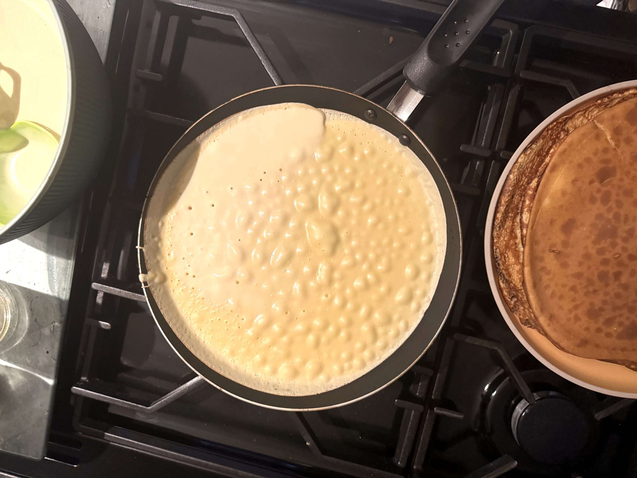 Crêpes au yaourt grec, protéinées et pas sucrées
