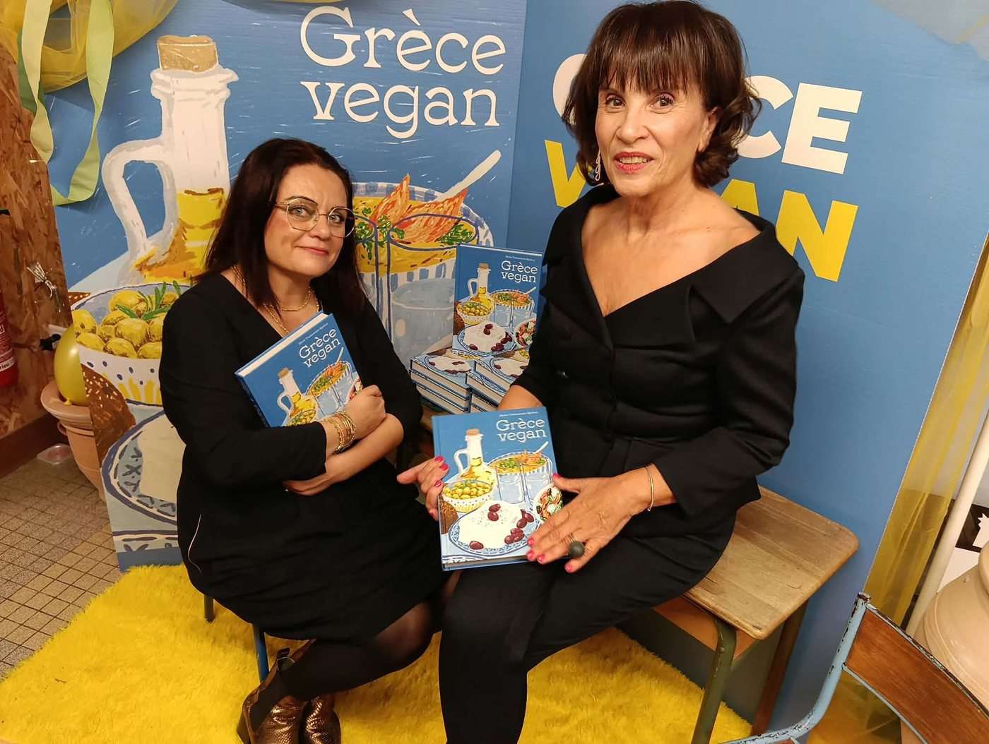 Grèce vegan est sorti : la soirée de lancement à Messei, et toutes ses coulisses