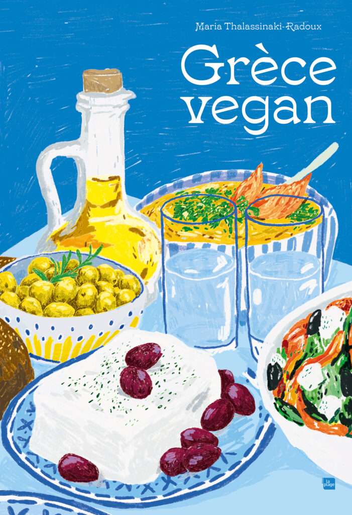 Grèce vegan, mon livre : la visite en avant-première, trois jours avant sa sortie