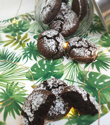 Crinkles au chocolat