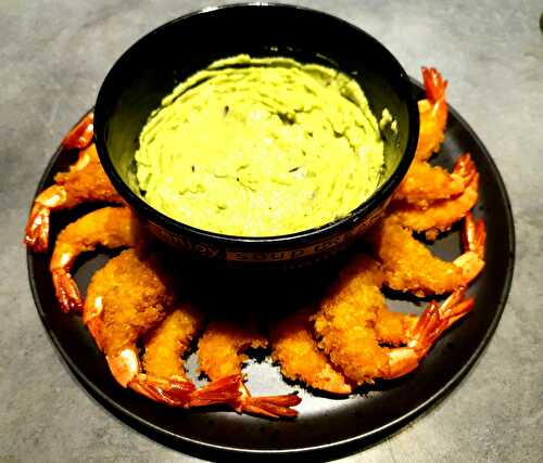 Gambas ultra-croustillantes et guacamole