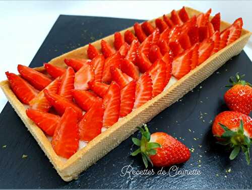 Tarte aux fraises