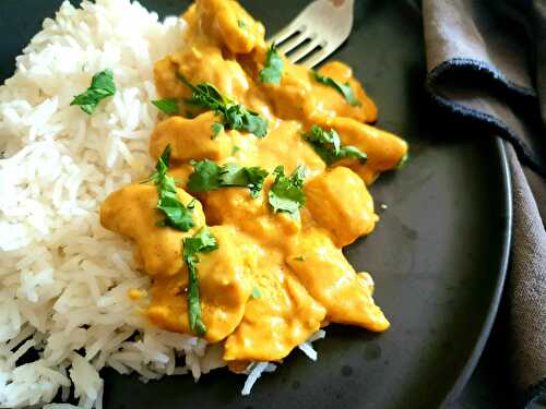 Poulet coco curry