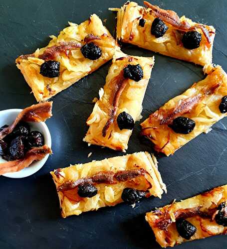 Mini pissaladières d'apéro