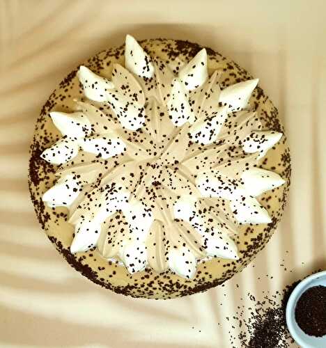 Entremet cappuccino