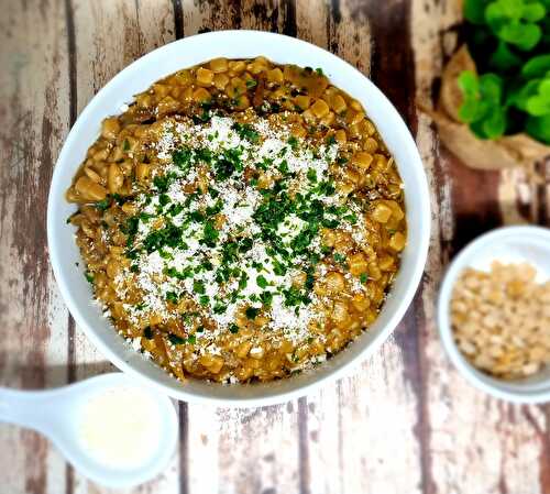 Risotto de crozets aux cèpes