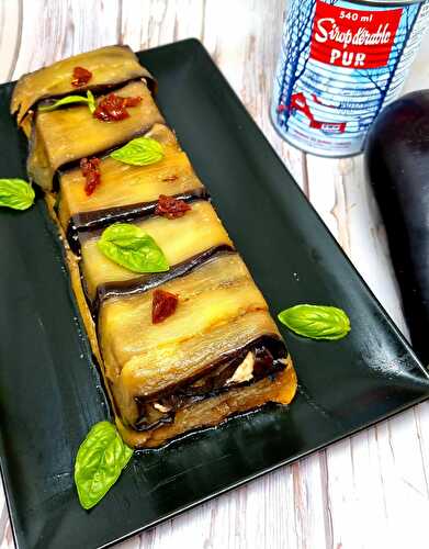 Tatin d'aubergines à l'érable