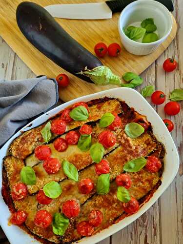 Aubergines à la parmigiana