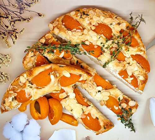 Focaccia aux abricots