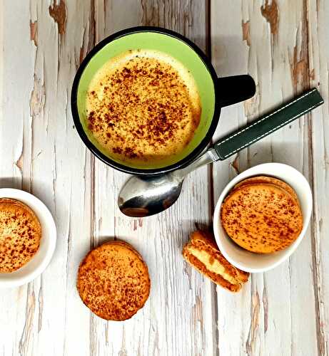 Macarons cappuccino