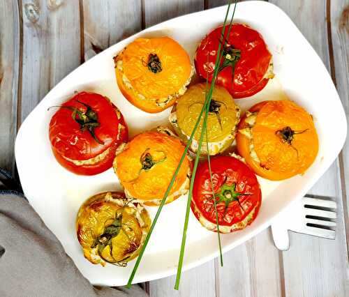 Tomates farçies aux sardines