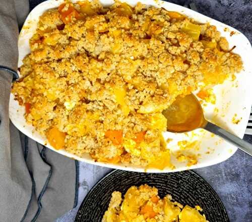 Crumble de légumes d'automne