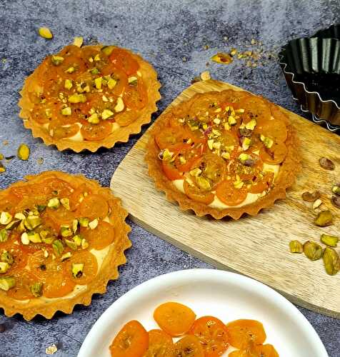 Tartelettes kumquats et pistache