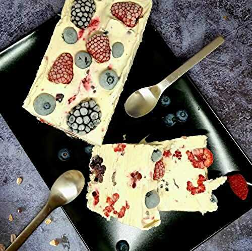 Semifreddo aux fruits rouges