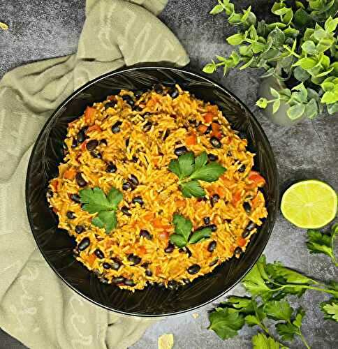 Riz aux haricots noirs