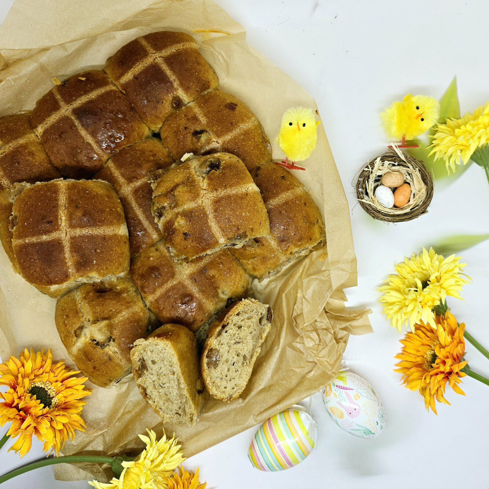 Hot cross buns