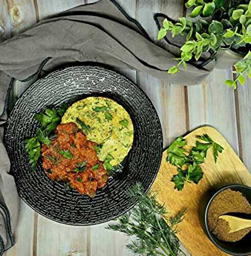 Galettes de cabillaud aux herbes et épices