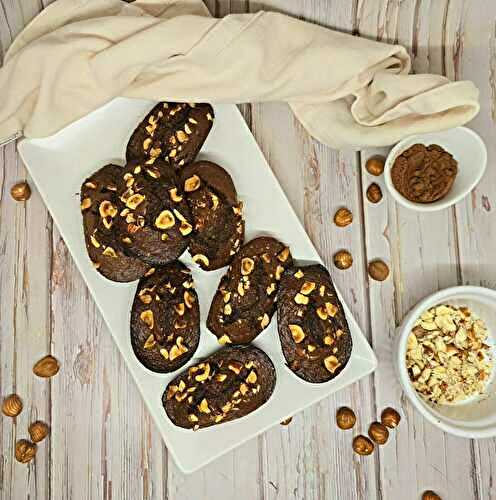 Madeleines choco- noisettes