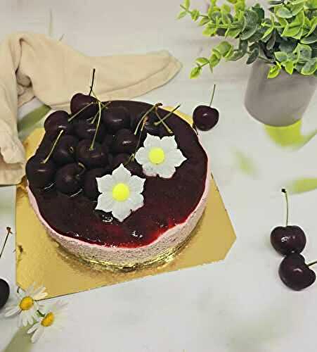 Cheesecake à la cerise