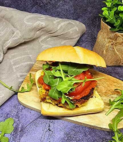 Burger de courgette